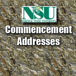 Commencement Addresses - Video Commencement Addresses - Video